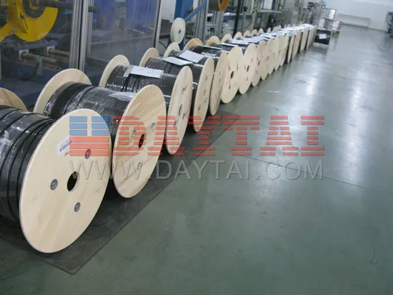 Cabo alimentador coaxial ondulado RF superflexível de 3/8