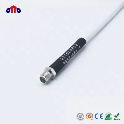 Cabo de ligação coaxial RG58 com conector tipo N